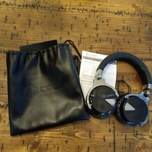 Cowin E7 Active Noise Cancelling Bluetooth Headphones Black Over Ear Wireless b6